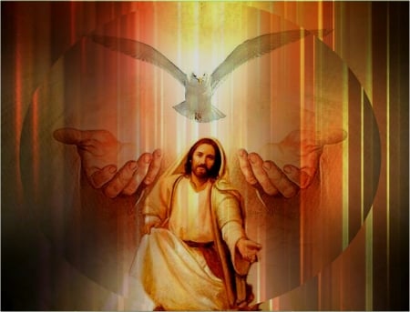 Father, Son and Holy Spirit - christ, jesus, god, spirit