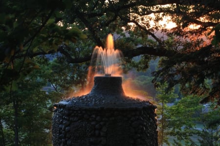 Phelps Park Fountain - Phelps, Decorah, Park, Fountain