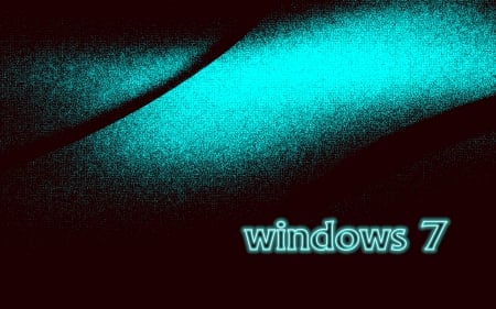 windows7 - neon, windows, black, didis