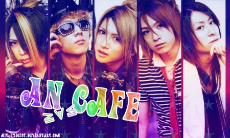 An Cafe - male, takuya, j-rock, power pop, music, band, teruki, yu-ki, miku, kanon