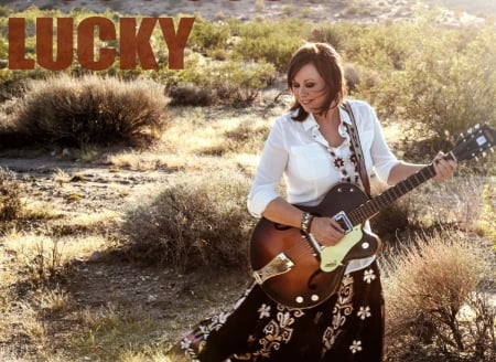 Lucky Cowgirl - women, girls, famous, guitar, westerns, female, music, cowgirls, country