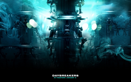 daybreakers - daybreakers, machines, people, blue