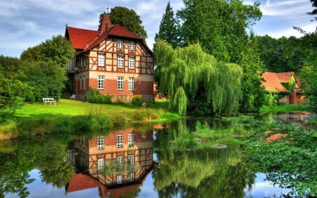 Lake House Reflection