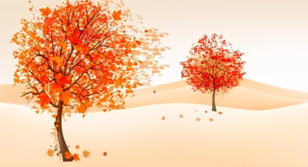 Autumn - nature, fall, trees, autumn leaves, autumn splendor