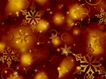 Golden Snowflakes