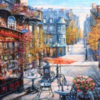 cafe in the street