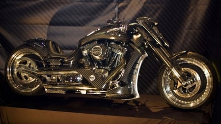 Kustom Chopper - bike, motorcycle, chopper, harley