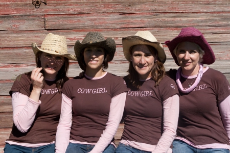 Cowgirls - women, style, fun, girls, westerns, cowgirl, cowgirls, hats, boots, outdoors, rodeo, females, ranch