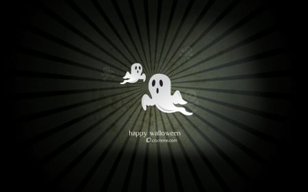 halloween scene - white, halloween, ghost, happy