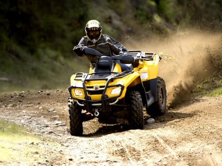 bombardier outlander - quad, bombardier, bike, outlander