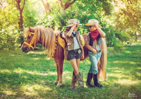 Friends ♥ - together, friends, horse, you and me