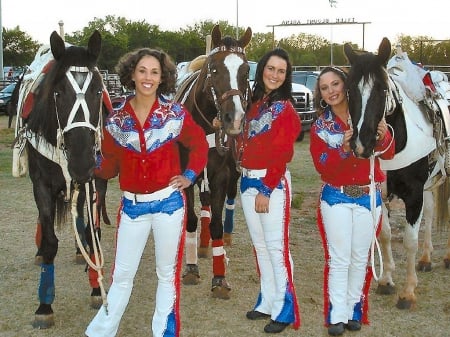 We Ride! - girls, westerns, women, ranch, cowgirls, outdoors, horses, rodeo, fun, female, boots