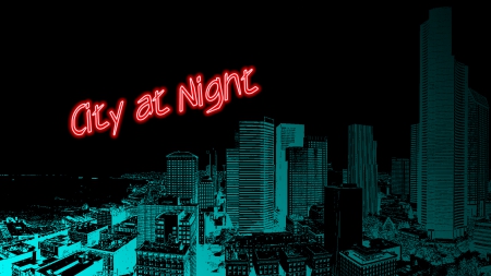 city - city, night, black, didis