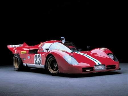 ferrari 512 s - italian, racecar, ferrari, red