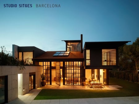 Beautiful House - house, architecture, barcelona, houses