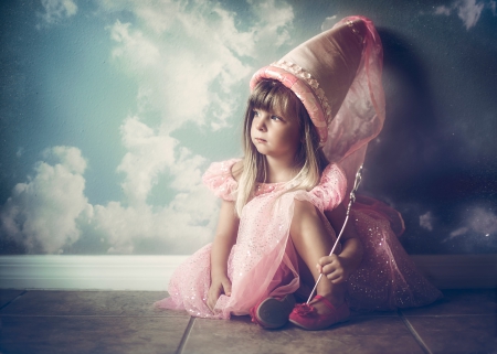 Little girl - little  girl, fairy, pretty, nice