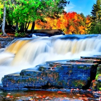 WATERFALLS in the AUTUMN