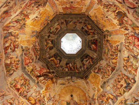 Circularity - Florence, Italy - ceiling, italy, artwork