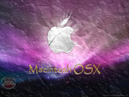 Apple Macintosh OSX - technology, macintosh osx, background, apple