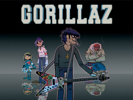 GORILLAZ - rock, gorillaz