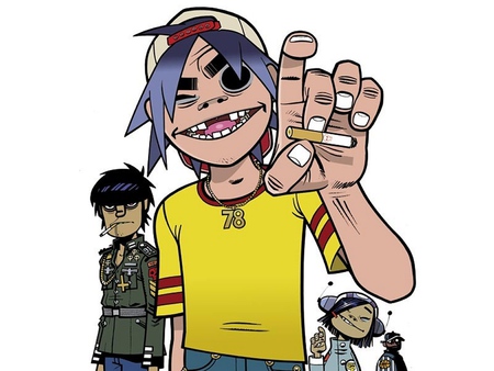 GORILLAZ - rock, gorillaz