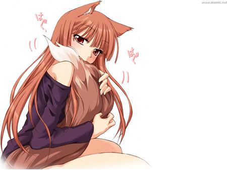 Horo - anime, horo, wallpaper, girl