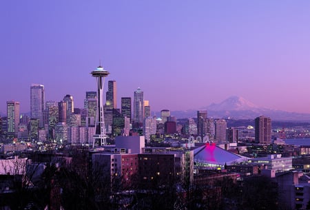 Seattle - city scape, modern, seattle, architecture, pacific northwest, usa, washington