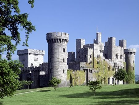 Penrhyn Castle Gwynedd Wales - castles, cityscapes