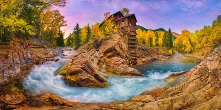 Crystal Mill at Dawn