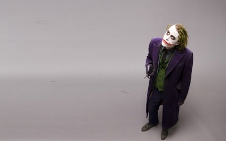 JOKER - villian, clown, joker, dc