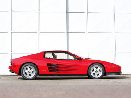 ferrari testarossa - testarossa, red, italian, ferrari