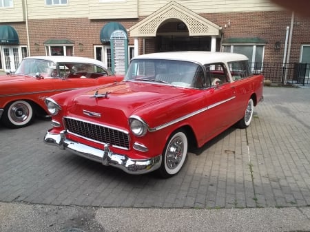 NICE WAGON! - RED, OLD, COOL, CLASSIC