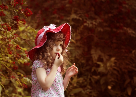 Girl - photography, girl, cute, hat