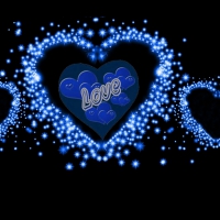 blue heart