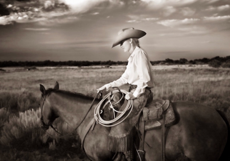 Western life - woman, women, fun, girls, models, female, cowgirls, hats, western, horses, style, ride, fashion, western life, boots, original, country, horse, ranch