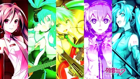 HATSUNE MIKU - HATSUNE, Anime, VOCALOID, gir, Miku Hatsune, HATSUNE MIKU, Yamaha, MIKU, Crypton Future Media