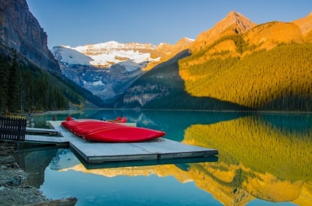 * Mountain lake * - sky, lake, nature, mountain