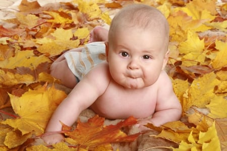 * Autumn baby * - child, people, model, baby