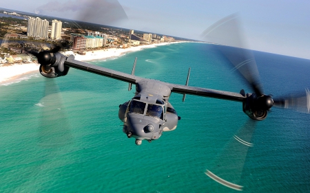 Bell-Boeing CV-22B Osprey - CV 22B Osprey, Headshot, VTOL, Bell Boeing