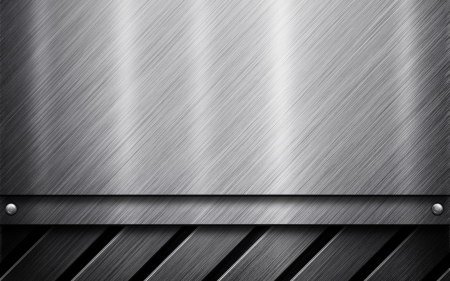 Metallic - metal, abstract, grey, pattern, texture, metallic