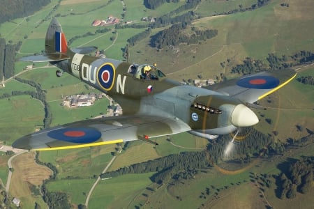 Supermarine Spitfire - spitfire, royal air force, world war two, raf, supermarine spitfire