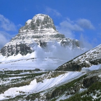 Snow-Covered Mountains