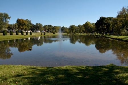 Peaceful easy feeling - serene, pond, relaxing, peaceful easy feeling, peaceful, tranquil