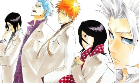 On the move - Kuchiki, Rukia, Ishida, Kurosaki