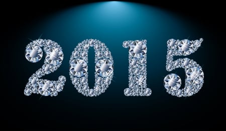 2015 - 2015, diamonds, new year, hny