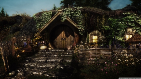 Hobbit House - architecture, houses, house, hobbit house