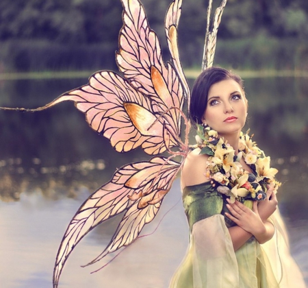 Fairy - fairy, lady, beauty, model