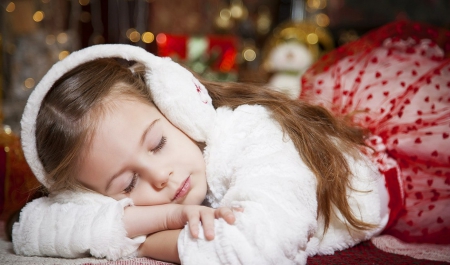 Sleeping Angel - cute, girl, angel, photography