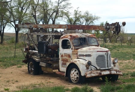 Old Truck - old, truck, work truck, auto