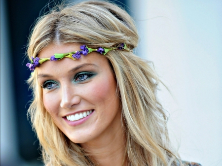 Delta Goodrem - woman, actress, girl, smile, singer, delta goodrem, blonde